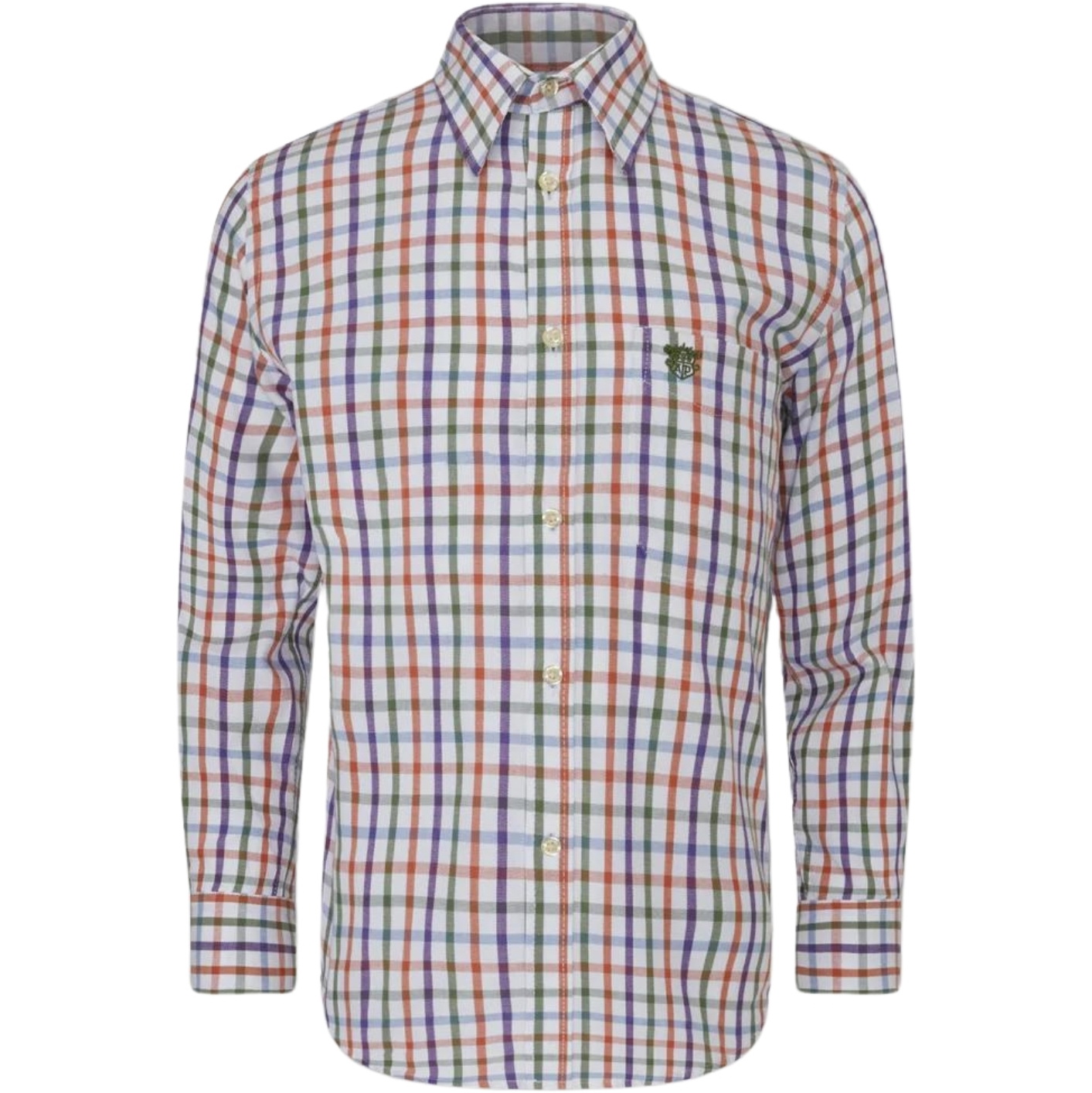 Alan Paine Mens Ilkley Check Shirt ILKGSHT - Rust